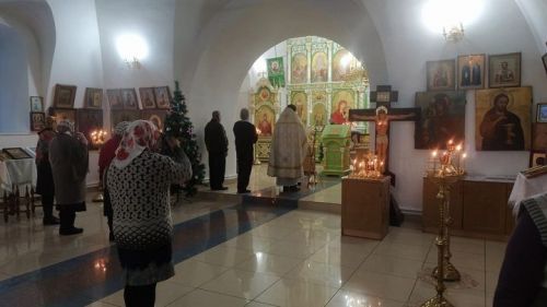 Новошешминцы встретили Рождество Христово