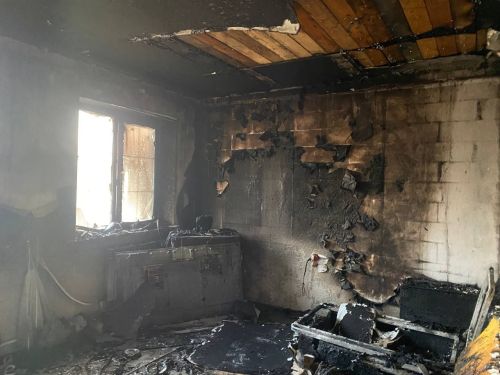 В Новошешминске случился пожар