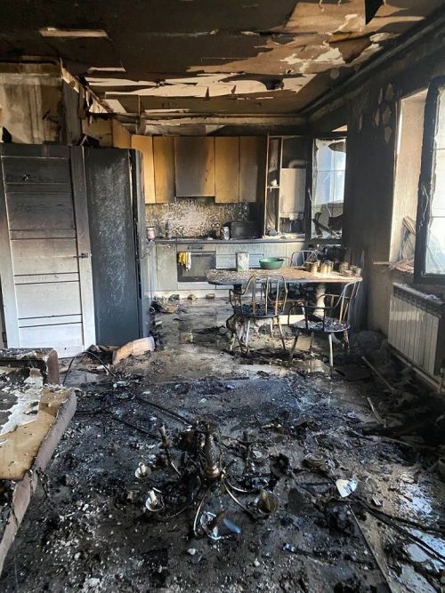 В Новошешминске случился пожар