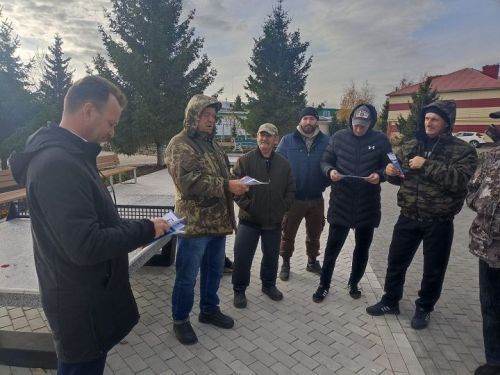 Новошешминцы присоединились к патриотическому марафону «ВСЕ СВОИ»
