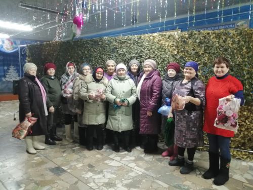 Гостинцы к Новому году раздала жительница Чувашской  Чебоксарки