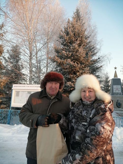 Гостинцы к Новому году раздала жительница Чувашской  Чебоксарки