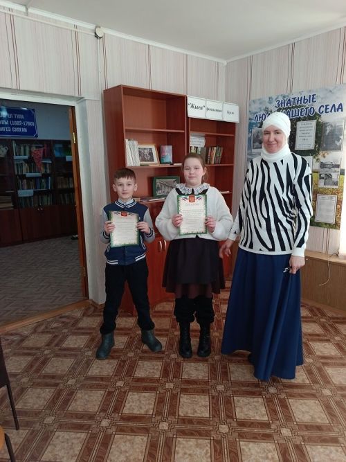 В Шахмайкинском музее прошла викторина «Родной язык – ласковый цветок»