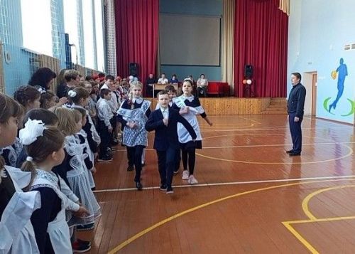 Патриотическое мероприятие прошло в Черемуховской школе