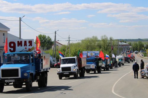В Новошешминске отметили День Победы (фоторепортаж)