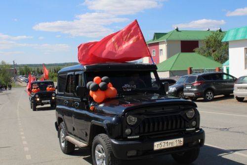 В Новошешминске отметили День Победы (фоторепортаж)