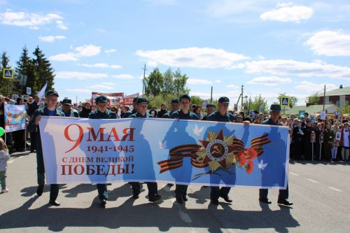 В Новошешминске отметили День Победы (фоторепортаж)