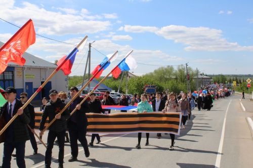 В Новошешминске отметили День Победы (фоторепортаж)