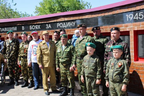В Новошешминске отметили День Победы (фоторепортаж)