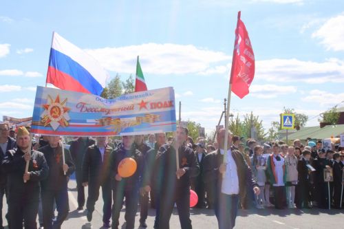 В Новошешминске отметили День Победы (фоторепортаж)