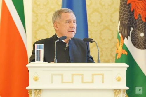 Обращение Раиса Республики Татарстан Рустама Минниханова  по случаю 78-й годовщины Победы в Великой Отечественной войне