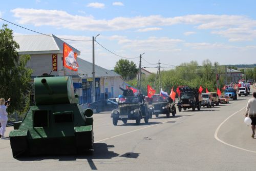 В Новошешминске отметили День Победы (фоторепортаж)