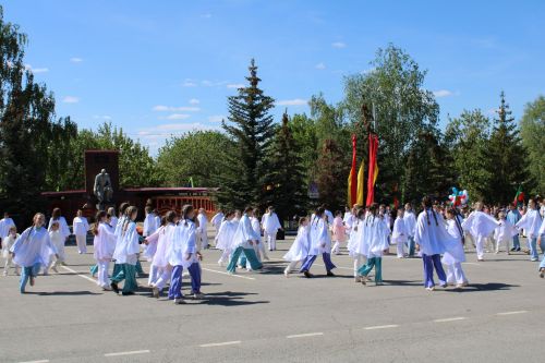 В Новошешминске отметили День Победы (фоторепортаж)