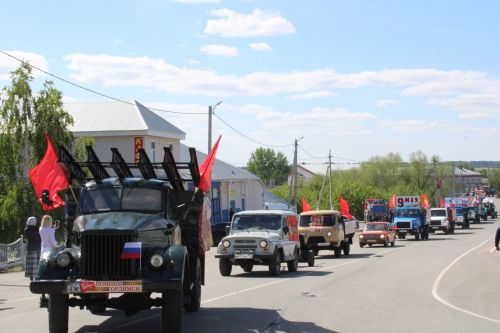 В Новошешминске отметили День Победы (фоторепортаж)