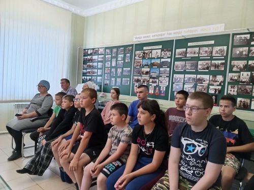 В Акбуринском музее прошла встреча с участниками СВО
