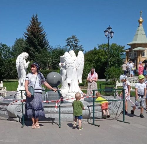 Яңа Чишмә районы хаҗилары Дивеевода булганнар