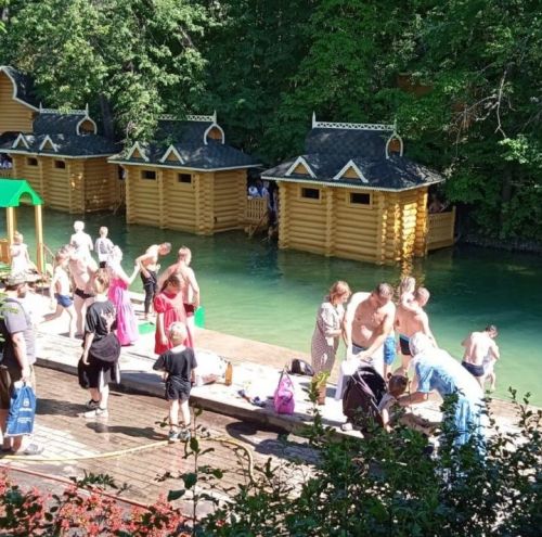 Яңа Чишмә районы хаҗилары Дивеевода булганнар