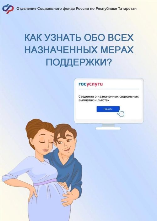 Как узнать обо всех назначенных мерах поддержки