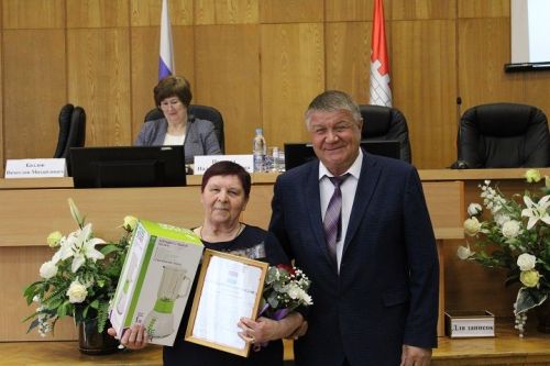На заседании Совета района чествовали работников местного самоуправления (фоторепортаж)