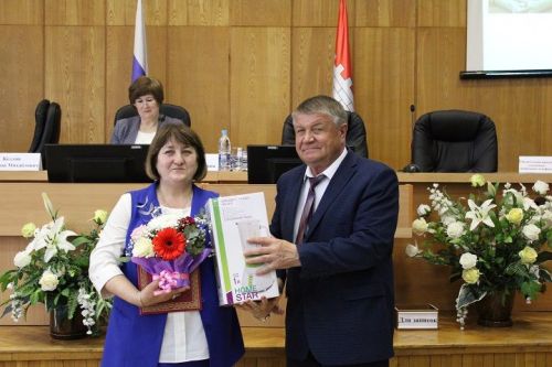 На заседании Совета района чествовали работников местного самоуправления (фоторепортаж)