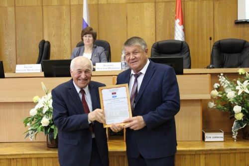 На заседании Совета района чествовали работников местного самоуправления (фоторепортаж)
