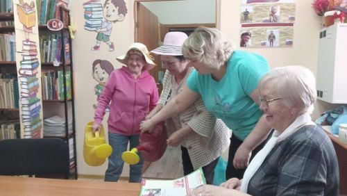 «Огородные посиделки» прошли в ленинской библиотеке