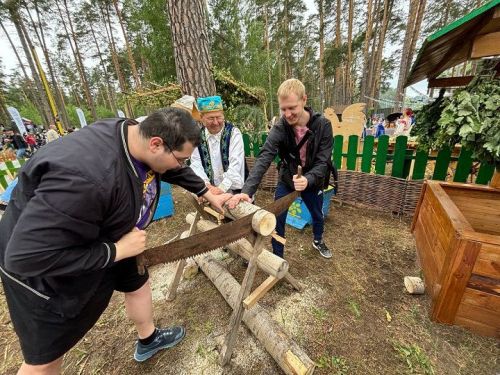 Новошешминцы приняли участие в организации Сабантуя в Казани  (фоторепортаж)