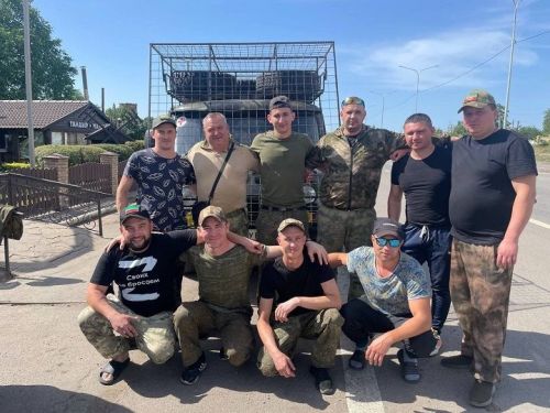 Очередная помощь нашим бойцам