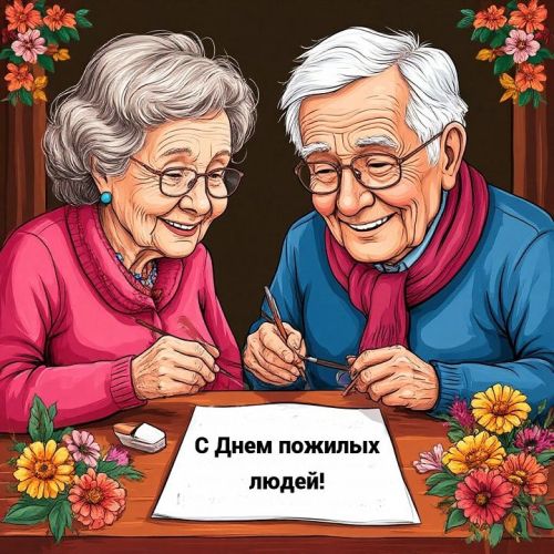 С Днем пожилых людей!