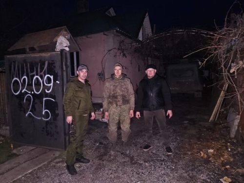 Глава Петропавловского сельского поселения Дмитрий Никитин доставил гуманитарную помощь военнослужащим в зоне СВО