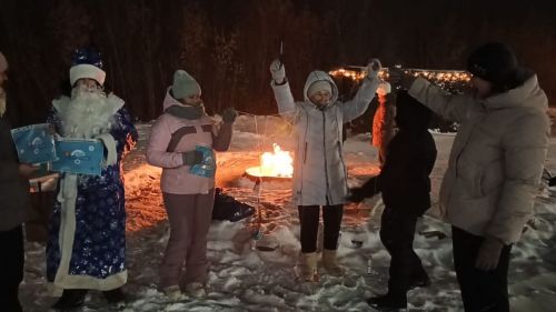 Предновогодняя сказка в Экопарке: музей и ЦДТ подарили праздник жителям Новошешминска