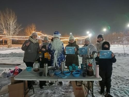 Предновогодняя сказка в Экопарке: музей и ЦДТ подарили праздник жителям Новошешминска