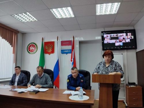 В Новошешминске обсудили вопросы антитеррористической защищенности