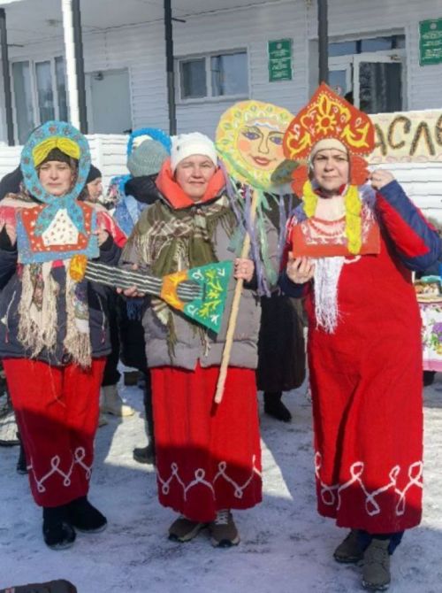 В Новошешминском доме-интернате отметили Масленицу