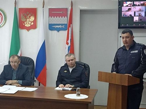 В Новошешминске обсудили вопросы безопасности дорожного движения