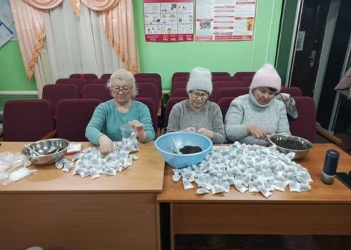 31 марта серебряные волонтеры Новошешминкого района отправили на СВО очередной гуманитарный груз