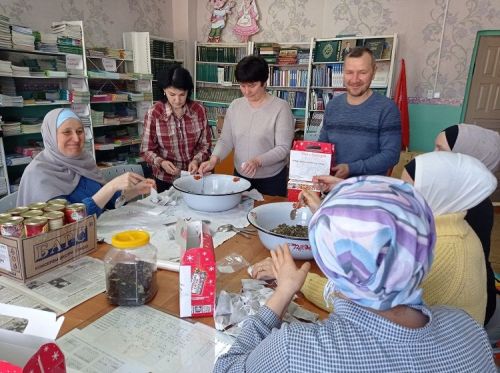 Педагоги Зиреклинского лицея проявили заботу о защитниках Отечества