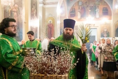 13 апреля Церковь празднует Вход Господень в Иерусалим