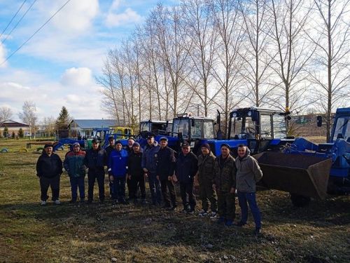 В Новошешминском районе начались техосмотры частных тракторов