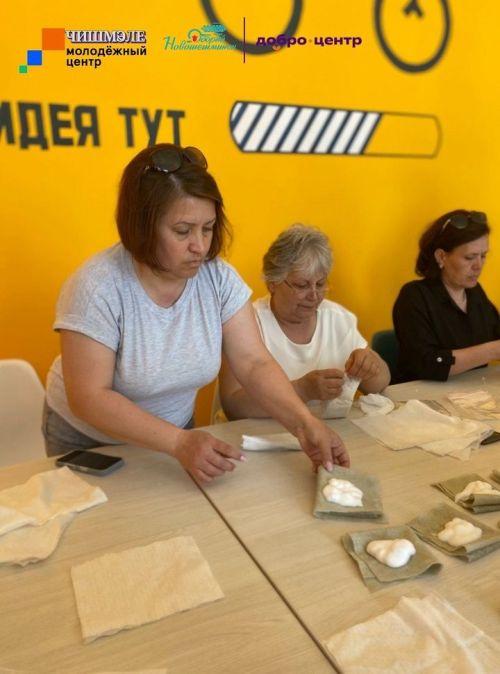 Мастер-класс в Новошешминске: сухой армейский душ своими руками для участников СВО