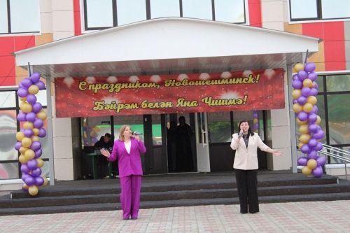 В продолжение празднования Международного дня семьи 15 мая в Новошешминске прошел вечерний концерт