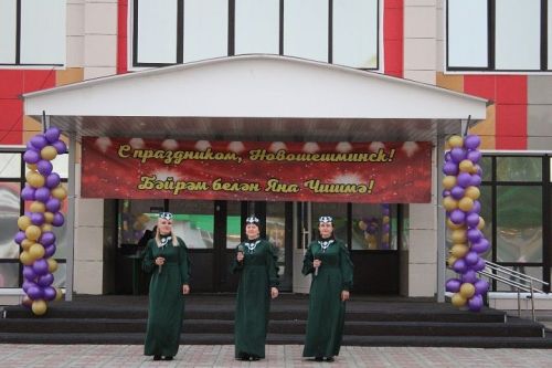 В продолжение празднования Международного дня семьи 15 мая в Новошешминске прошел вечерний концерт