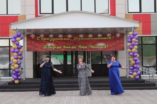 В продолжение празднования Международного дня семьи 15 мая в Новошешминске прошел вечерний концерт