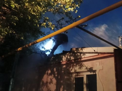 Местные ребята помогли справиться с пожаром в Новошешминске