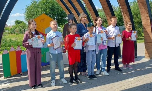 В Новошешминске прошел марафон стихов «Строки Пушкина читая»
