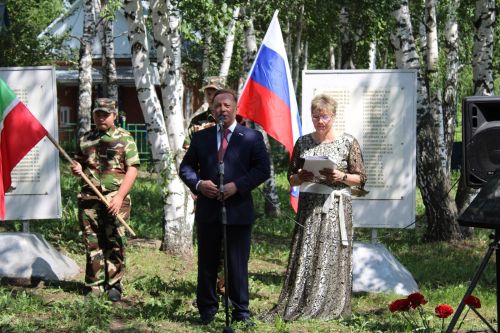 В Слободе Екатерининской открыли мемориальные доски погибшим в зоне СВО землякам