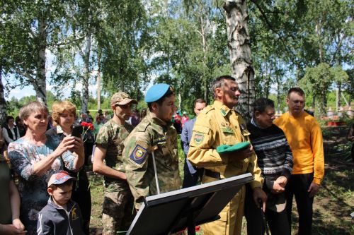 В Слободе Екатерининской открыли мемориальные доски погибшим в зоне СВО землякам