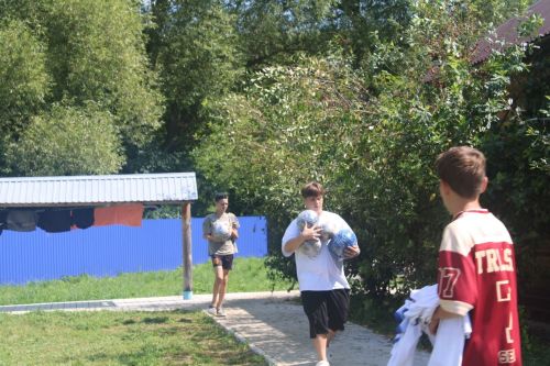 Жизнь в лагере «кипит»