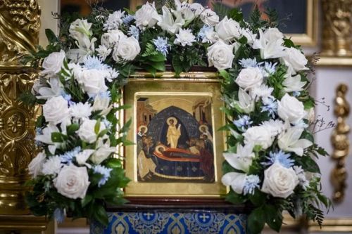 Епископ Пахомий поздравляет православных новошешминцев с праздником Успения Пресвятой Богородицы