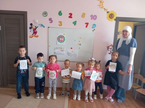 Ко Дню Республики Татарстан в Шахмайкинском детском саду прошел познавательный час